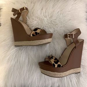 Jessica Simpson Ashella Cheetah Wedges